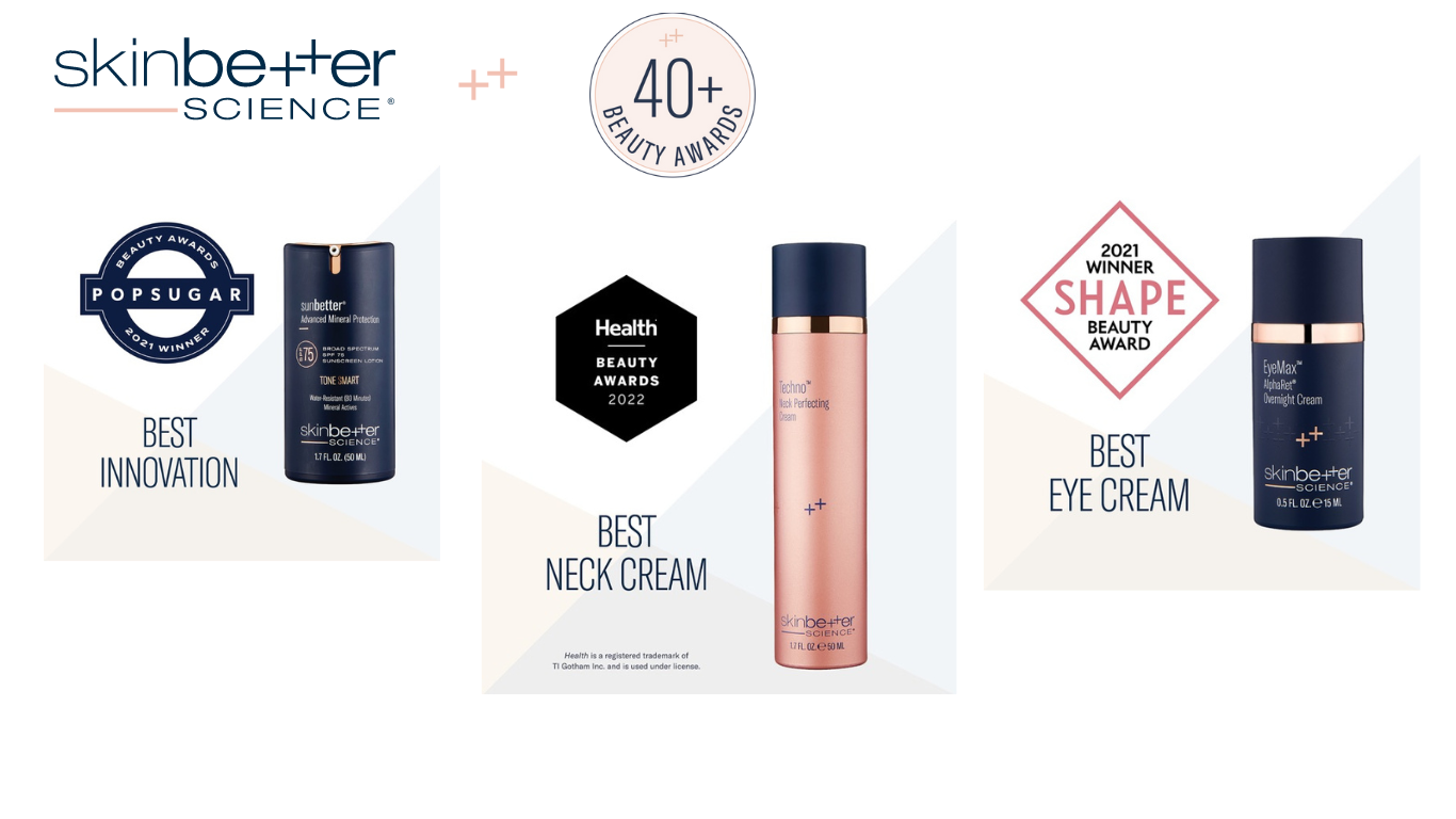 Award winning skinbetter science products