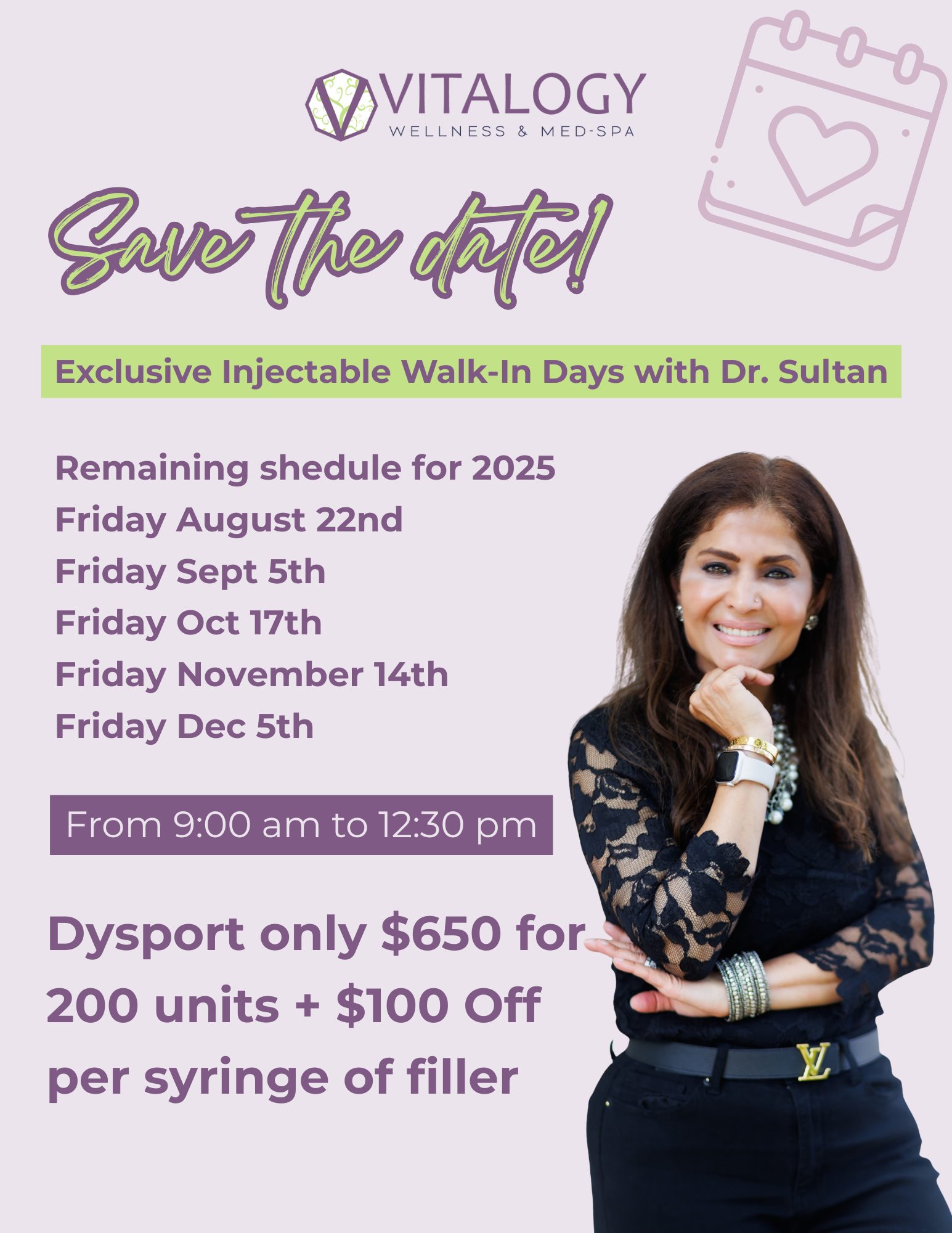 Exclusive Walk-In Days for Injectables in Homewood AL