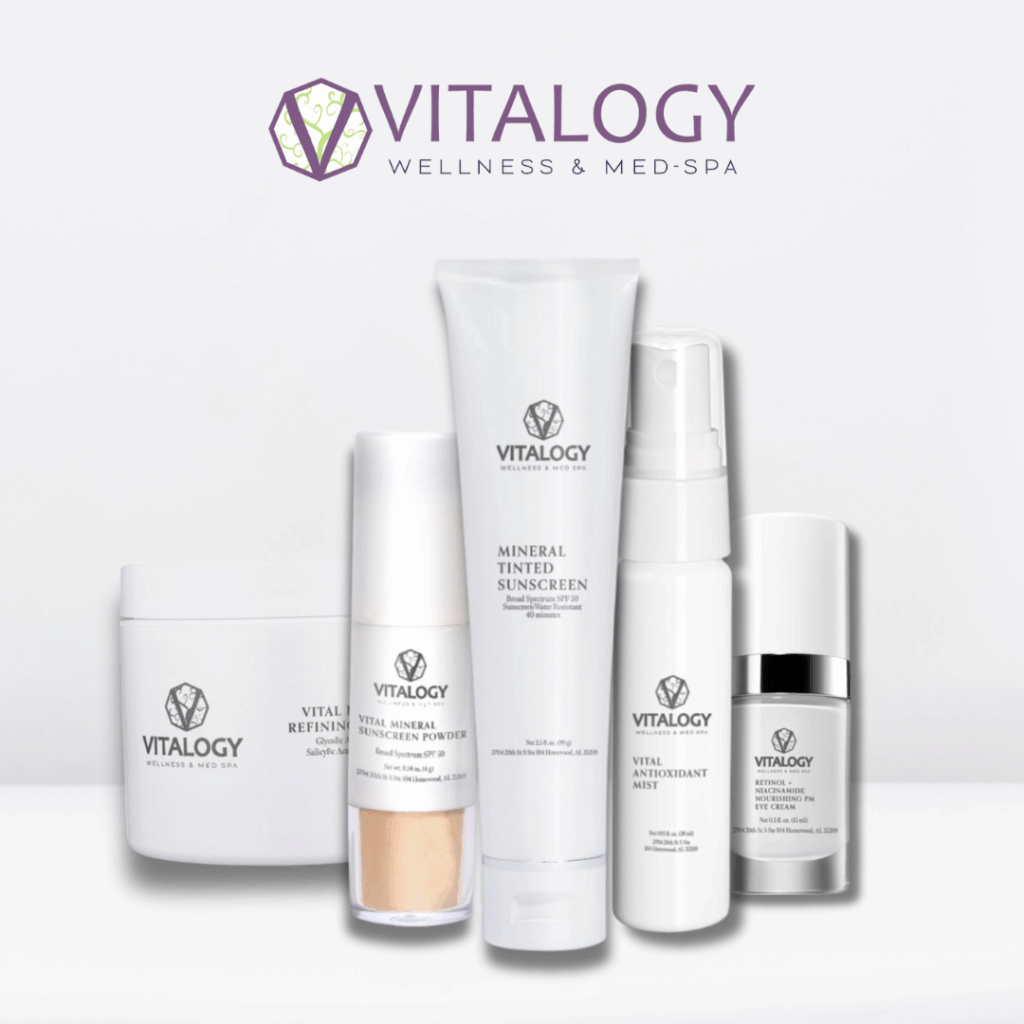 Skin care at Vitalogy Wellness and Med Spa