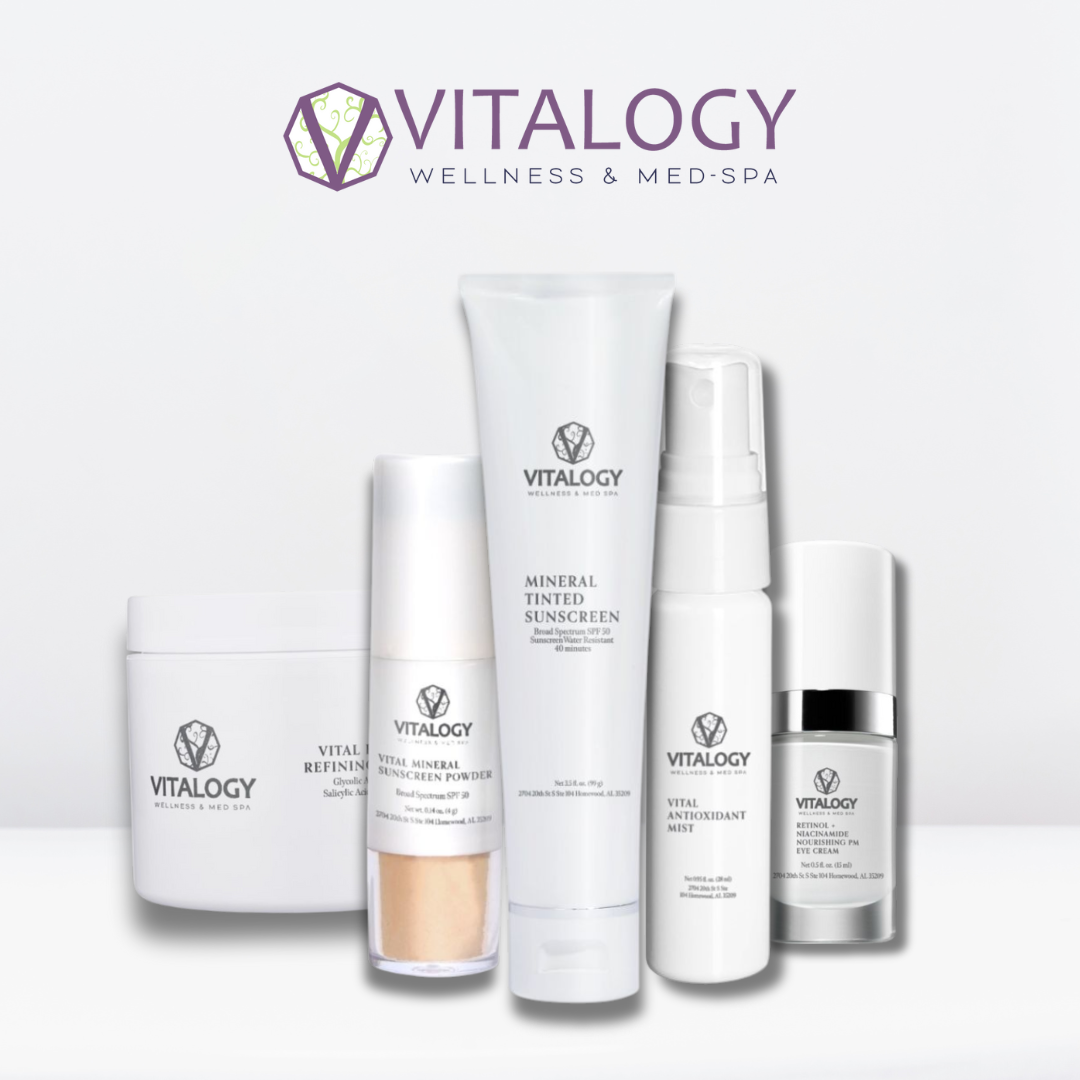 Skin care at Vitalogy Wellness and Med Spa