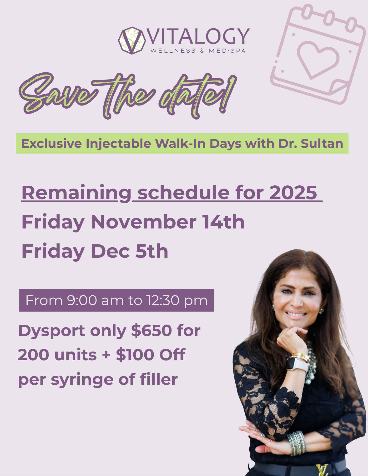 Exclusive Walk-In Days for Injectables in Homewood, AL