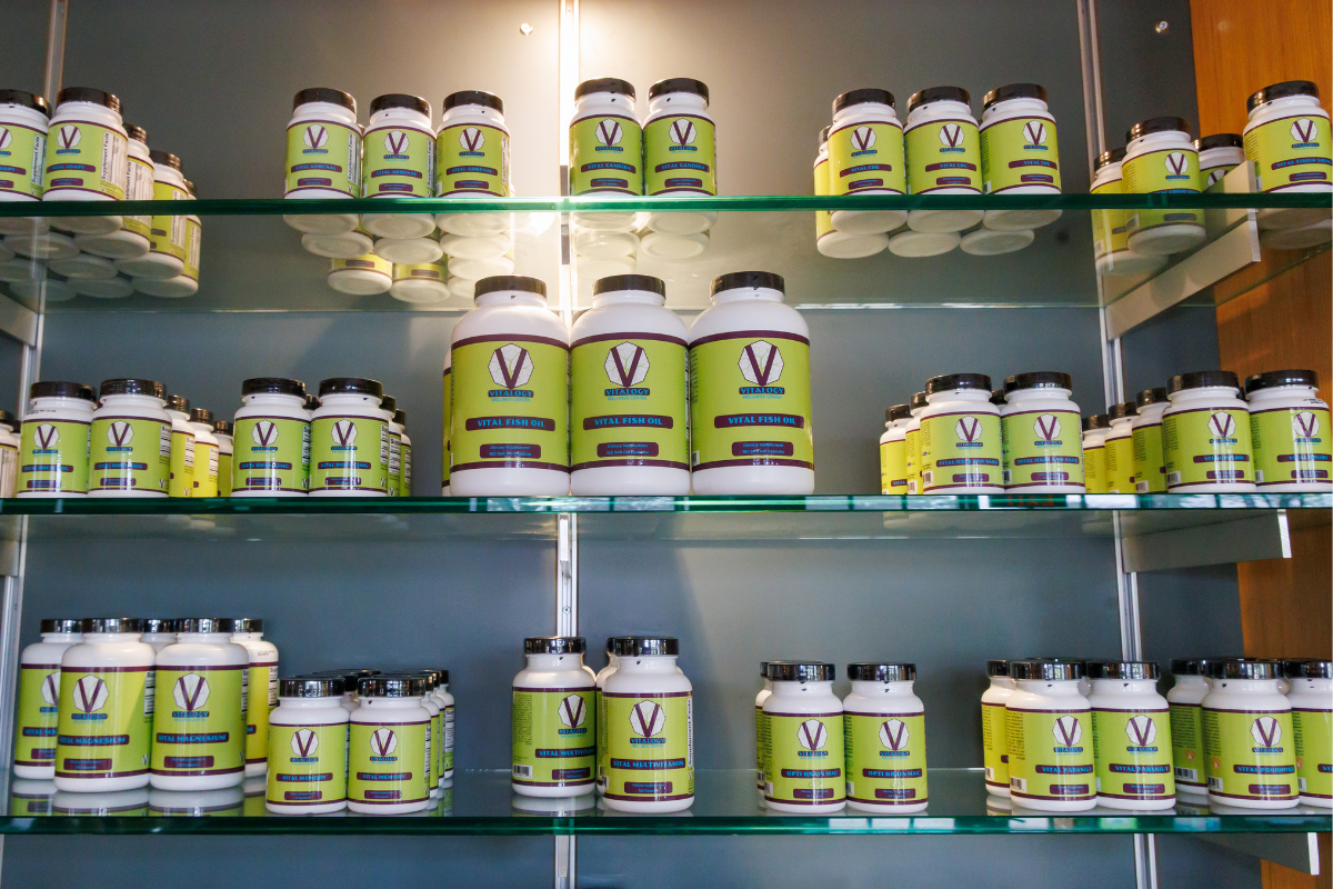 Suppplements at Vitalogy Wellness and Med Spa